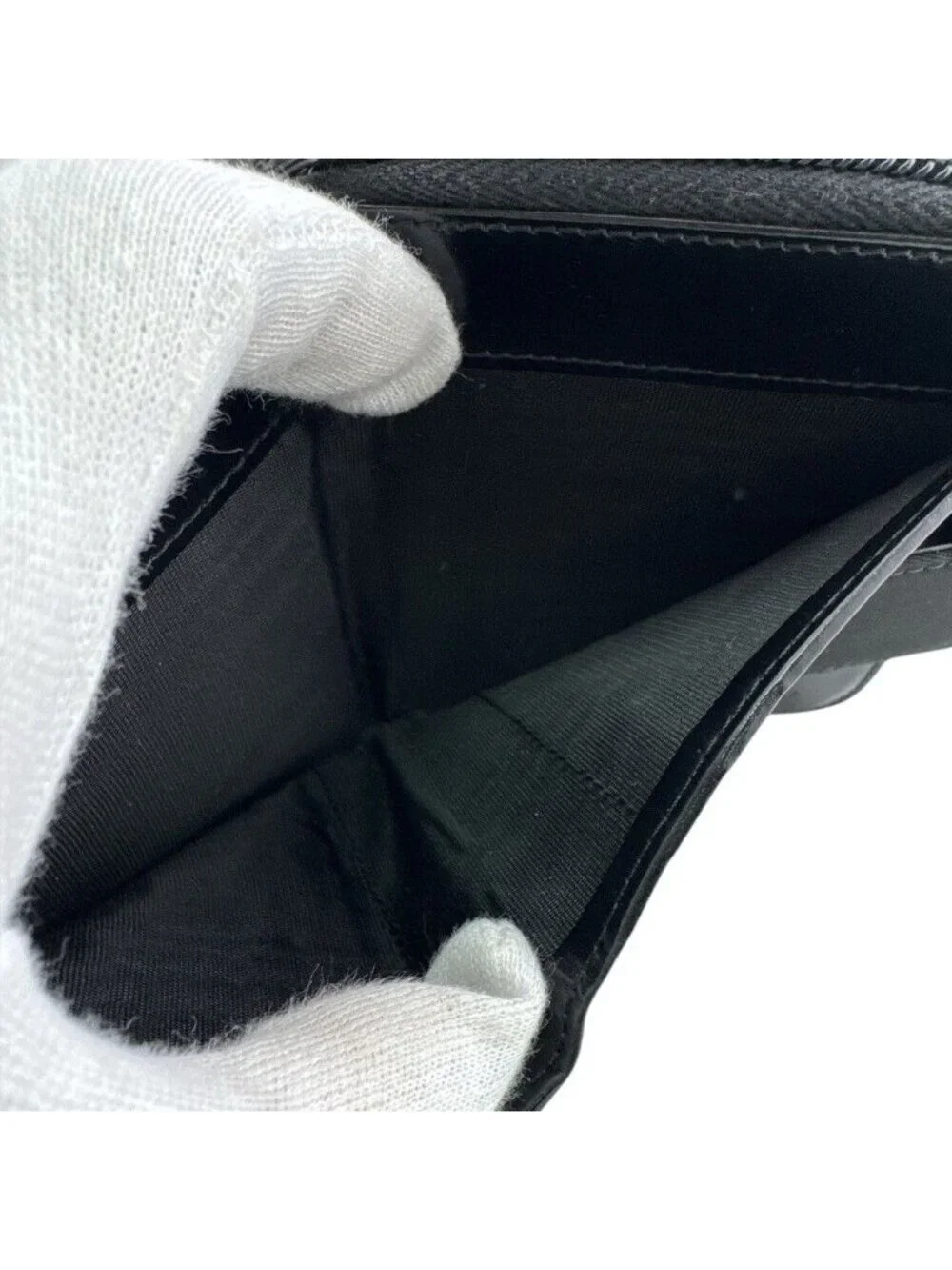 Prada Nylon Bifold Wallet Black